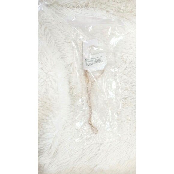 SUGAR FIX By BaubleBar Gold Crystal Baguette Collar Necklace - NEW!!! - Picture 9 of 9